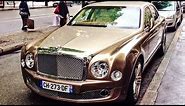 Stunning Gold/Brown Bentley Mulsanne
