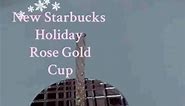 HAD TO RUN TO GRAB THE ROSE GOLD STARBUCKS HOLIDAY CUP and A CARMEL FRAPPE YUM. did some Christmas shopping have to grab a few more things before Christmas ❄️🎄❄️❄️ #christmas #christmasshopping #holidaycountdown #holidayshopping #starbucksnewrelease