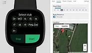 Golf GPS Rangefinder for Fitbit