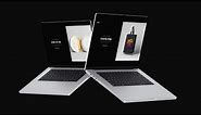 Macbook Laptop Mockup Video - After Effects Template