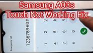 How To Fix samsung Galaxy a03s touch not working problem fix solution /SAM-A037F screen touch not