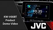 JVC KW-V66BT DVD Multimedia Receiver Product Demo Video