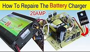 How To Change The Transistor of 20AMP Battery Charger / How To Repair The Battery Charger
