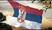 Serbian Flag & National Anthem 4K [CC]