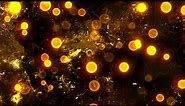 Golden Particles and Textures Animation Background video | Footage | Screensaver