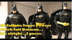 MCFARLANE SUPER POWERS BLACK SUIT BATMAN vs 89 TOY BIZ (episode #179)