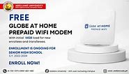 Free Globe at Home Prepaid Wifi Modem