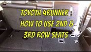 2nd & 3rd Row Seat - Toyota 4Runner Explanation