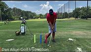 How to Release the Golf Club - PW thru Driver ‘Folding Point’ - Try this Drill w/ Your Golf Swing⛳️