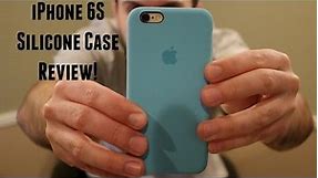 Apple iPhone 6S Silicone Case Review!