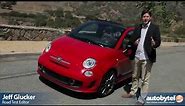 2013 FIAT 500 Abarth Cabrio Test Drive & Sport Compact Car Video Review
