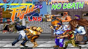 Final Fight LNS Ultimate - KOF Lori All Bosses (No Death)
