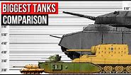 BIGGEST Tanks in The World | Size Comparison