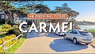 CARMEL-BY-THE-SEA, California - 4K ULTRA HD Driving Tour