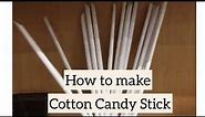 How to make Cotton Candy Stick | Just Andy