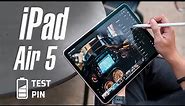 Đánh giá pin iPad Air 5