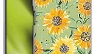 Head Case Designs Officially Licensed Ninola Sunflowers Green Floral Art Soft Gel Case Compatible with Samsung Galaxy A12 (2020)