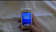 Sony Ericsson Xperia X8 unboxing video