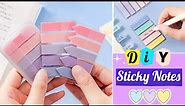 How to make sticky notes (without double sided tape) at your home _ DIY Sticky notes