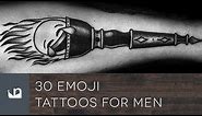 30 Emoji Tattoos For Men