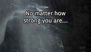 No matter how strong you are... ||The psychology room #deepfacts #facts #reels | The psychology room