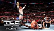 FULL MATCH - John Cena vs. Sheamus – WWE Championship Tables Match: WWE TLC 2009
