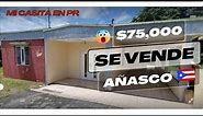 🏠🇵🇷 Aprovecha Casa Barata en Venta en Añasco Puerto Rico 2H / 2B 975pc por $75,000 Llama Ahora