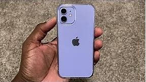 BEST Clear Frost CASE for your new iPhone 12 Purple