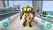 Robot Justice War: Car Jet Transform Game 2023 - Android Gameplay