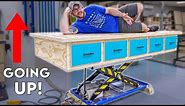 This Lift Top Workbench is a GAME CHANGER for Woodworking