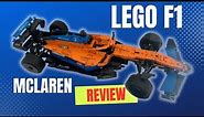 LEGO 42141 Technic McLaren Formula 1 2022 Replica Race Car Model Building Kit Review
