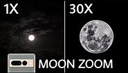 Google Pixel 7 Pro 30X Zoom Test | Moon Zoom
