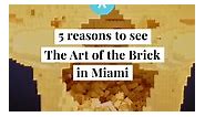 This exhibit where all the art is made out of LEGOS® will blow your mind! 🧱 [LINK IN COMMENTS] | Secret Miami