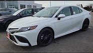 2024 Toyota Camry XSE V6 in Wind Chill Pearl White