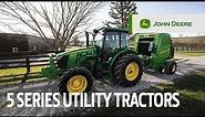5 Series Utility Tractors | John Deere