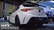 Toyota Corolla Toms racing exhaust