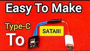 DIY Guide - Convert SATA to USB Type C: Easy Step-by-Step Tutorial