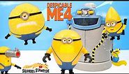 Despicable Me 4 Mega Minions Action Figures Transformation Chamber Collection Review