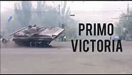 Tank Smashes Through Barricade - Primo Victoria