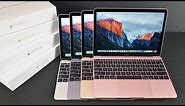 Apple MacBook 12-inch (2016): Unboxing & Review (All Colors)