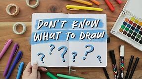 10 Drawing Ideas for When You're Bored