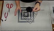 How to Make a Gothic Rose Heart Wreath