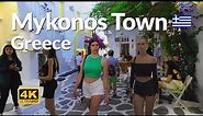 Mykonos Town Chora 4K Enchanting Walking Tour in Mykonos, Greece 🇬🇷