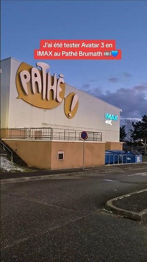 Test de la nouvelle salle IMAX au cinéma Pathé Brumath 🎞👀 #cinéma #avatar3
