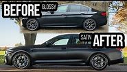 Gloss to Satin - BMW M5 XPEL STEALTH PPF Transformation