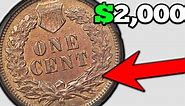 1892 Indian Head One Cent Coins Worth Money!
