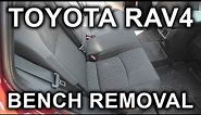 Toyota RAV4 (2019-2024): How To Remove Rear Bench (Seat).