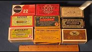 Collecting Peters Cartridge Box - Vintage & Antique Ammo