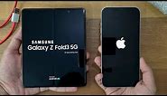 Samsung Galaxy Z Fold 3 vs iPhone 12 Pro Max - SPEED TEST!
