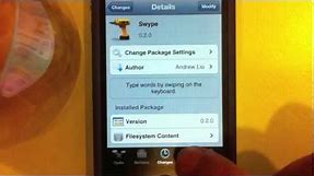 Swype Keyboard for iPhone , iPod and iPad, installation , and Review